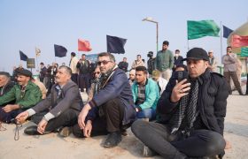 بازدید فعالان فضای مجازی زنجان از مناطق عملیات جنوب کشور