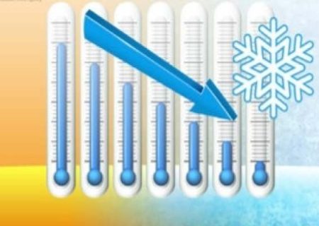 دمای هوای زنجان کاهش می‌یابد