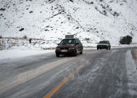 امکان تردد در محورهای کوهستانی زنجان با زنجیرچرخ