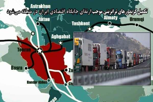 پروژه تبدیل ایران به هاب‌ترانزیتی دنبال می‌شود